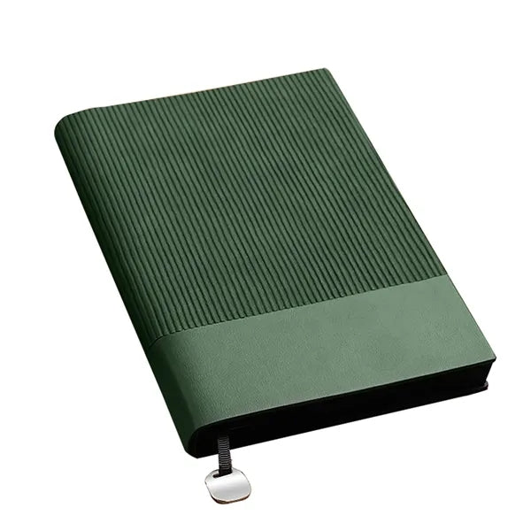 Faux leather A5 business notebook