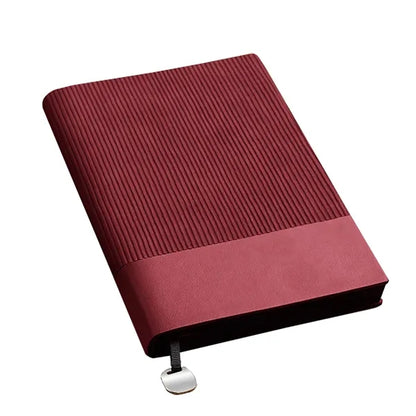 Faux leather A5 business notebook