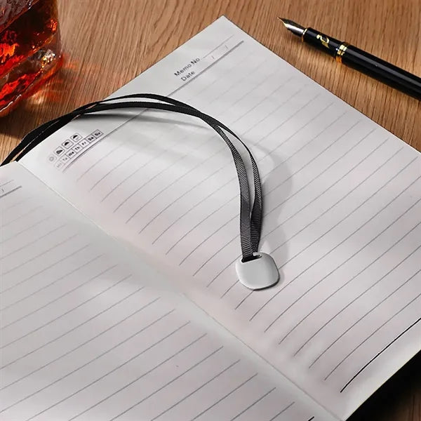 Faux leather A5 business notebook
