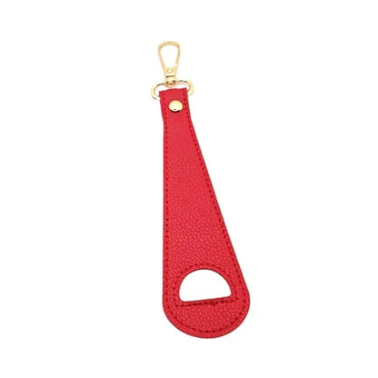 Faux Leather Hands-Free Hat Hanging Clip