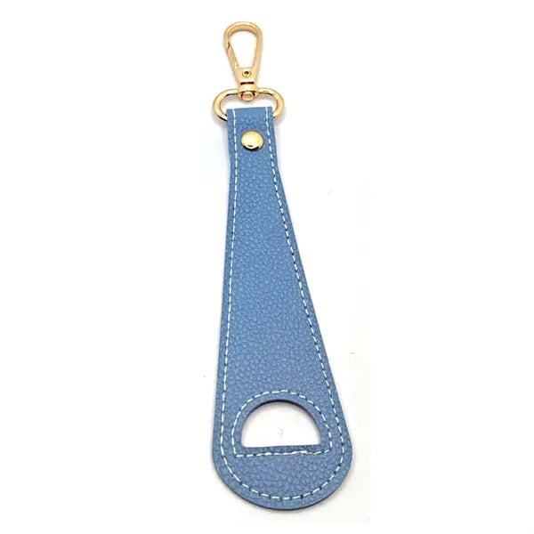 Faux Leather Hands-Free Hat Hanging Clip