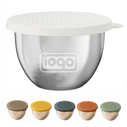 Round sauce container