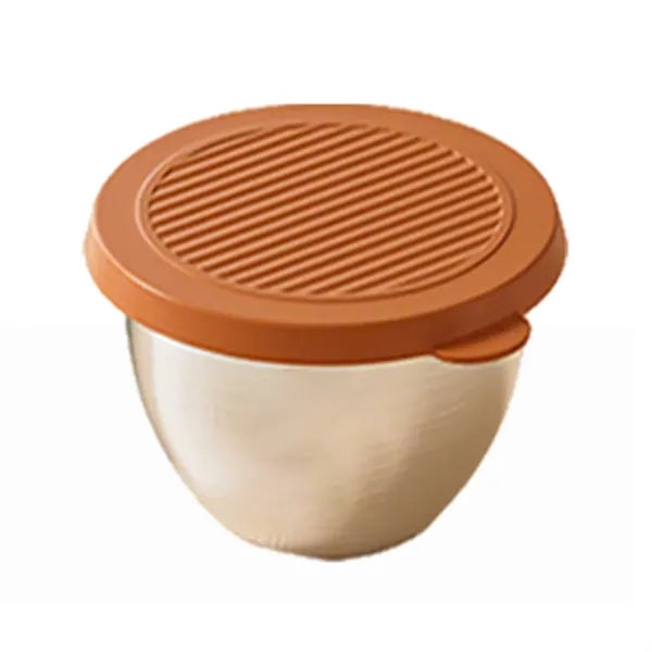 Round sauce container