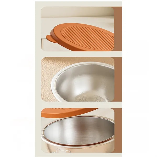 Round sauce container
