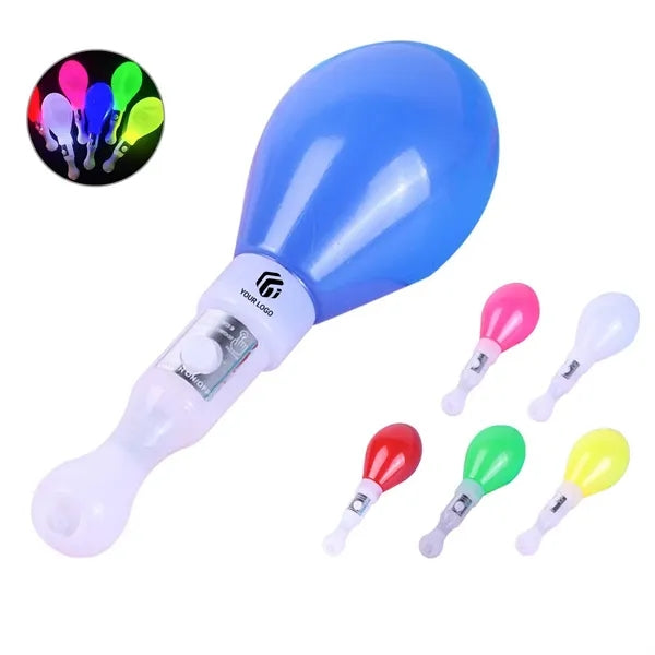 Party Favors Durable Handheld Plastic LED Light Up Maracas