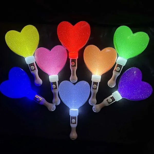 Party Favors Durable Handheld Plastic LED Light Up Maracas