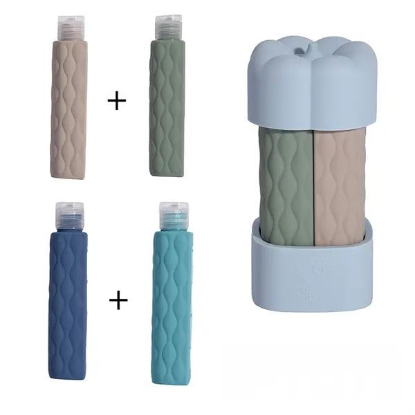 Travel Bottles for Toiletries 4 in 1
