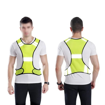 Night Sports Running Cycling Worker Safety Reflective Vest