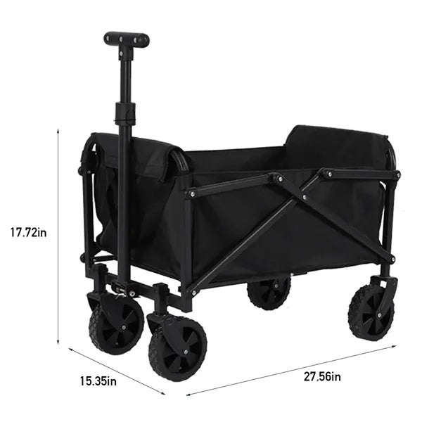 Outdoor beach camping collapsible heavy duty utility wagon