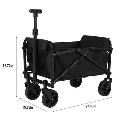 Outdoor beach camping collapsible heavy duty utility wagon