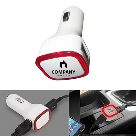 Side Dual Port USB Car Changer