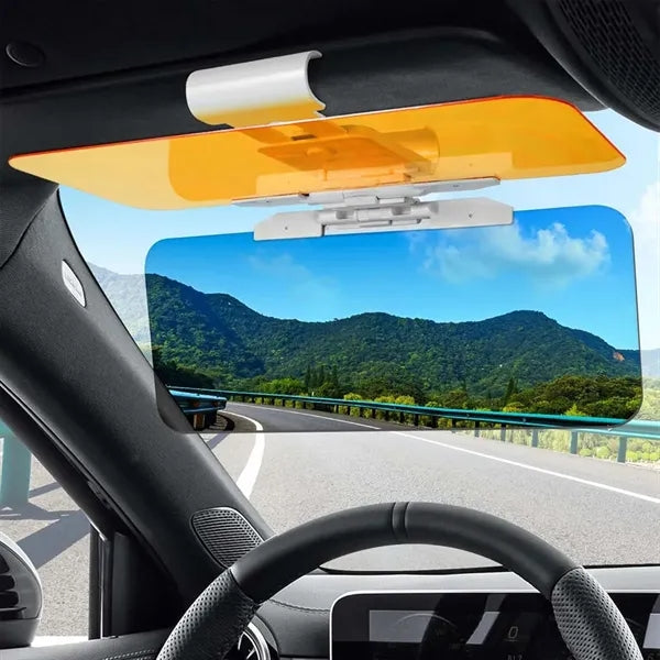2-in-1 Universal Anti-Glare Polarized Car Sun Visor Extender