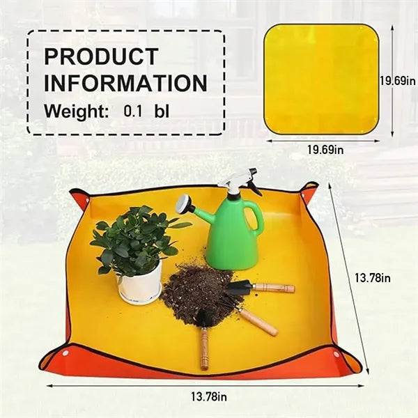 Home Plant Soil Transplanting Waterproof Thick Gardening Mat