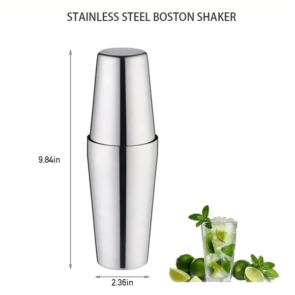 Bar Supplies Stainless Steel Double Layer Cocktail Shaker