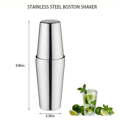 Bar Supplies Stainless Steel Double Layer Cocktail Shaker