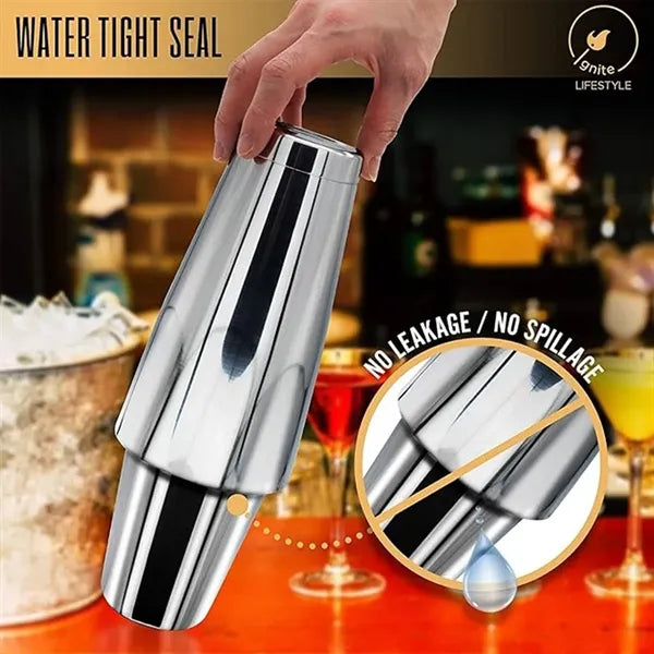 Bar Supplies Stainless Steel Double Layer Cocktail Shaker