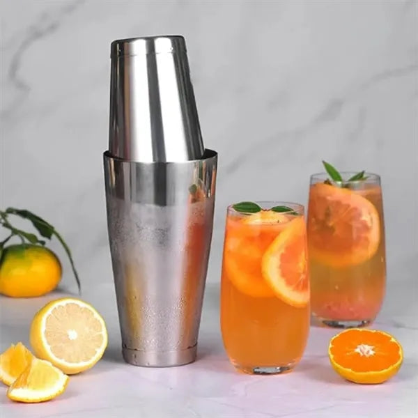 Bar Supplies Stainless Steel Double Layer Cocktail Shaker