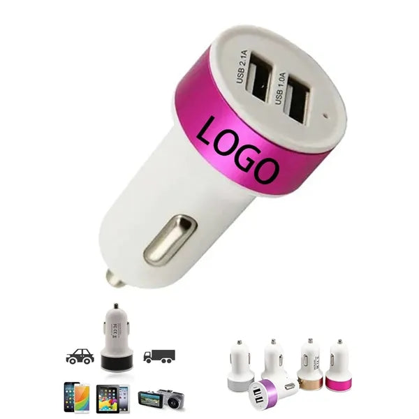 Dual USB Car Charger Adapter