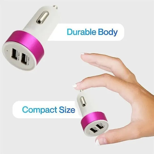 Dual USB Car Charger Adapter