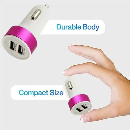 Dual USB Car Charger Adapter