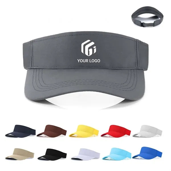 Unisex Adjustable Breathable Golf Sports Sun Visor Cap Hat