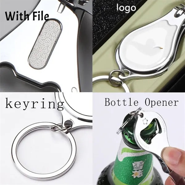 Nail Clipper With Bottle Opener