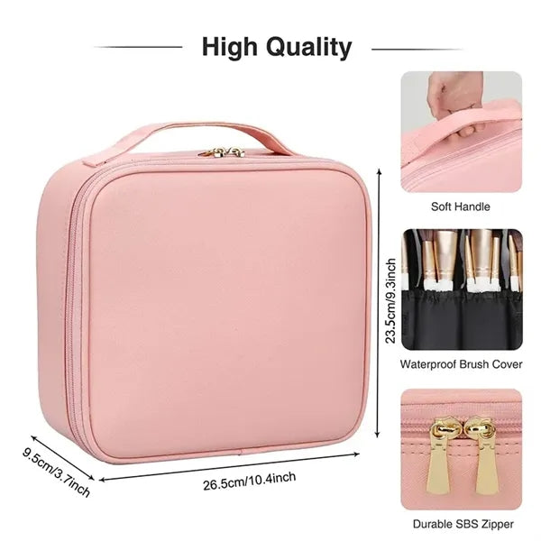 Portable PU Cosmetic Bag