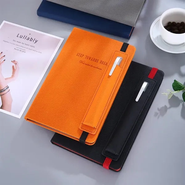 A5 Classic Notebook With Pen Holder