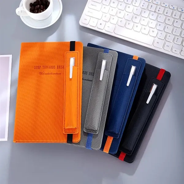 A5 Classic Notebook With Pen Holder