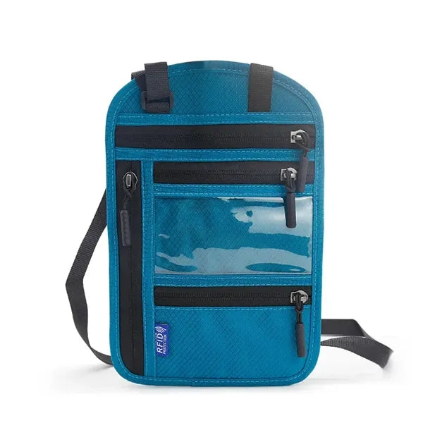 Multifunctional Travel Pouch Neck Wallet