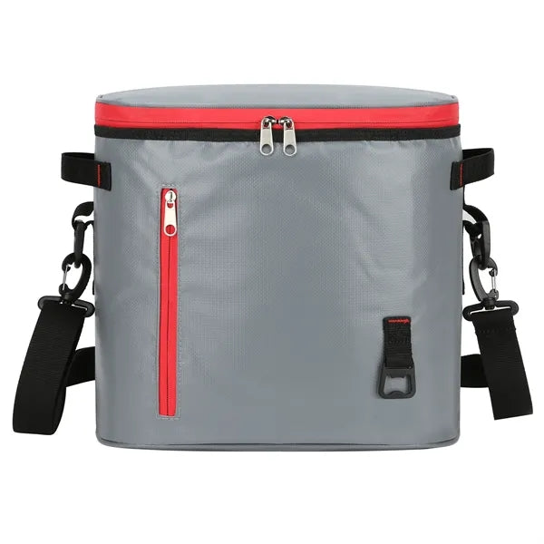 24 Can Waterproof Cooler Bag W/ Bottle Opener