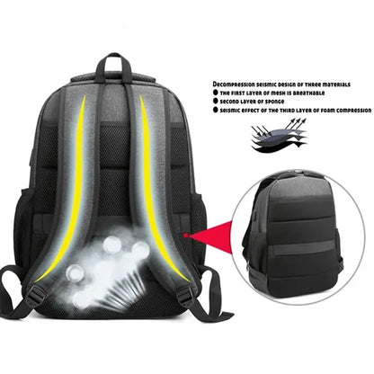 Travel Business Backpack with USB Charging Port