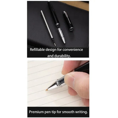 3Pcs Thermos Cup Pen Notebook Business Gift Box