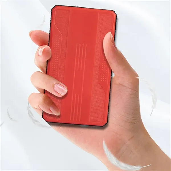 Portable Car Jump Starter with Smart Clamps and LED Torch