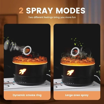 Air Aroma Humidifier with Colorful Night Light