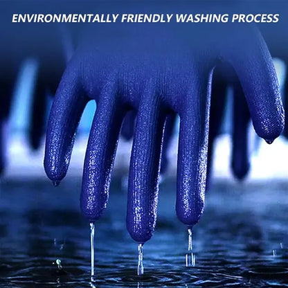 Wear-Resistant Work Gloves with Latex Palm Coated
