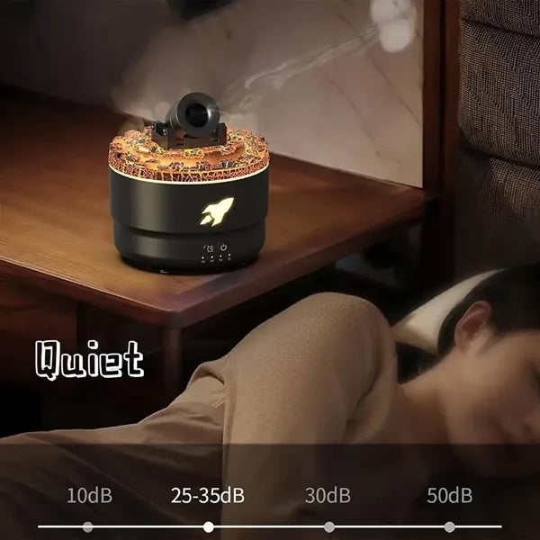 Air Aroma Humidifier with Colorful Night Light