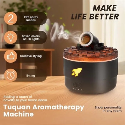 Air Aroma Humidifier with Colorful Night Light