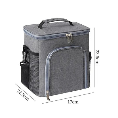 Insulated Lunch Cooler Shoulder Bag