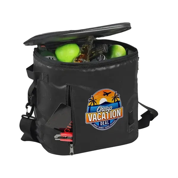 24 Can Waterproof Cooler Bag W/ Bottle Opener