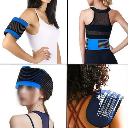 Soft Gel Ice Packs 3 Piece Set "