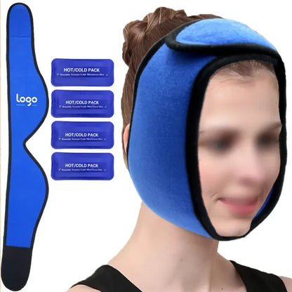 Wisdom Teeth Ice Pack Head Wrap"