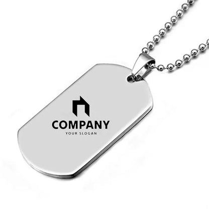 Polished Stainless Steel Tag