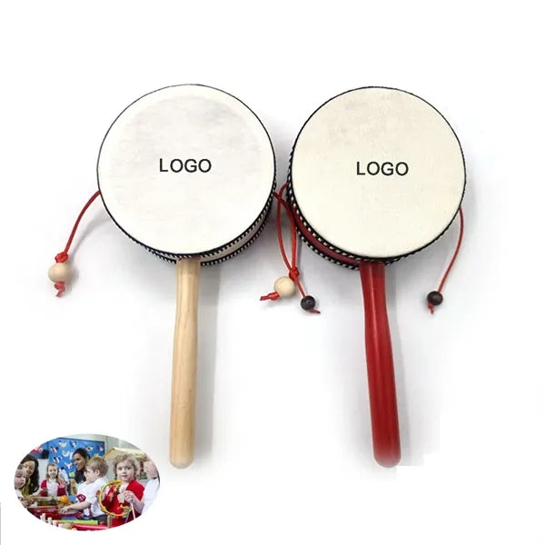 Drum-Shaped Rattle
