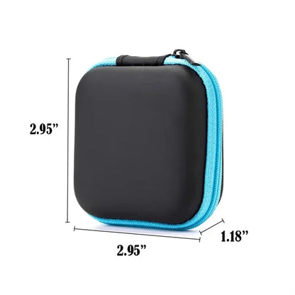 Square Earbud Case Portable