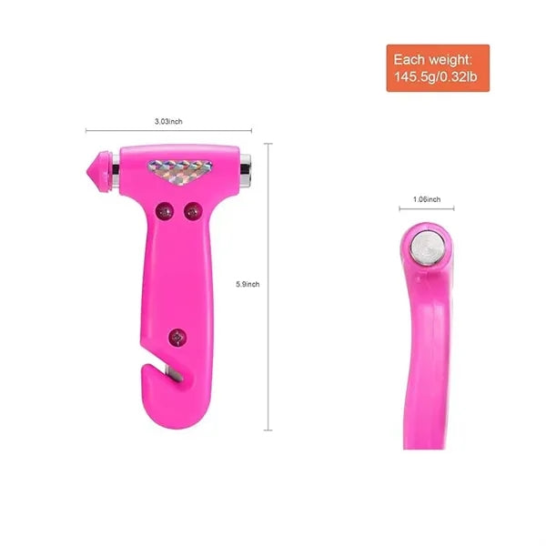 2 in 1 Car Safety Hammer