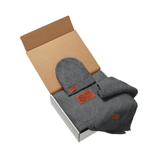 Leeman Trellis Knit Gift Set