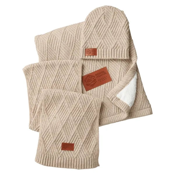 Leeman Trellis Knit Gift Set