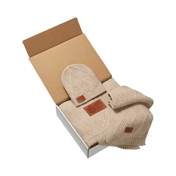 Leeman Trellis Knit Gift Set