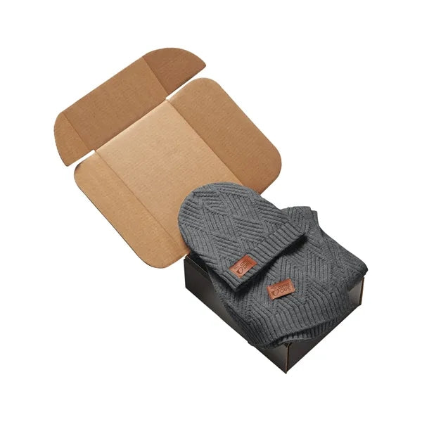 Leeman Trellis Knit Bundle And Go Gift Set